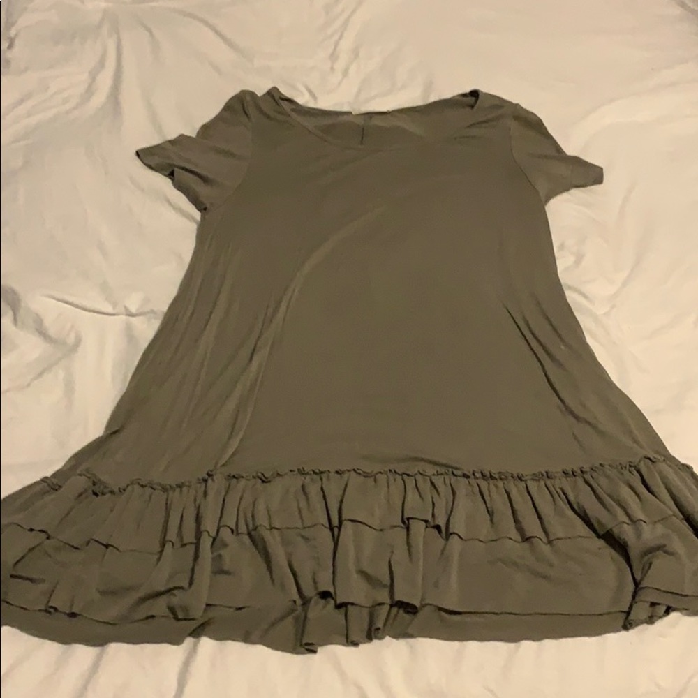 Army green dress shirt
